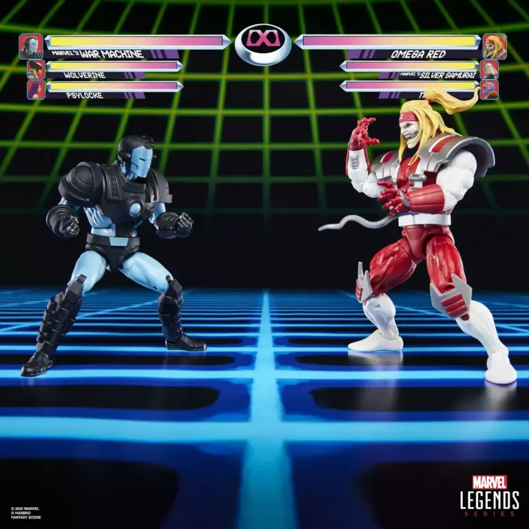 02. Marvel Legends Series War Machine Vs. Omega Red Figure, 15cm