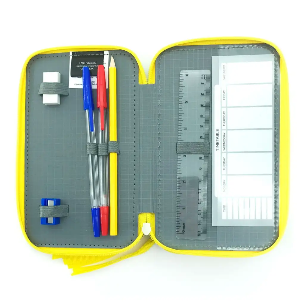 02. Pokémon Troslojna Pernica S Priborom