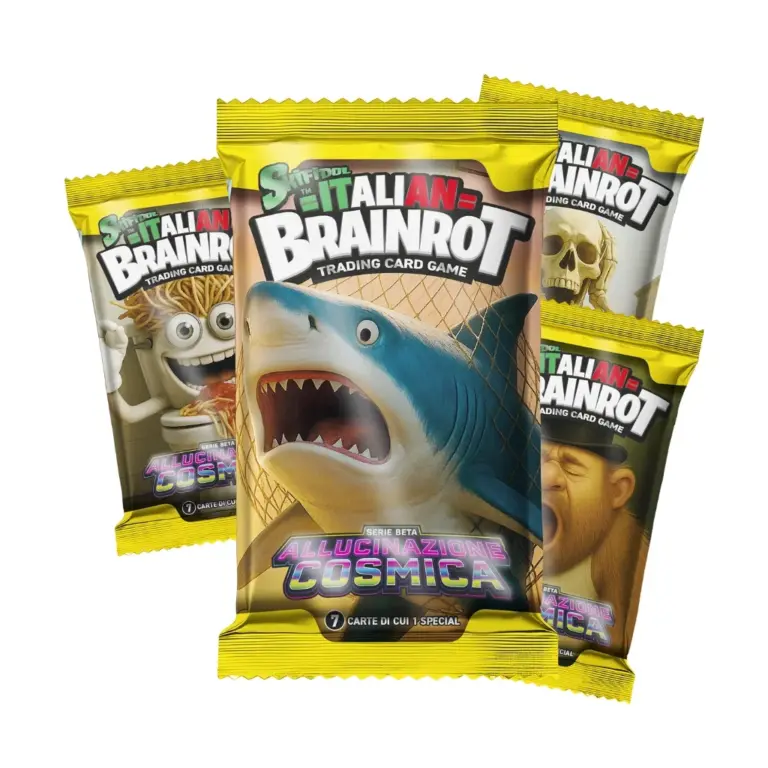 02. Skifidol Italian Brainrot TCG Allucinazione Cosmica Album + Starter Pack