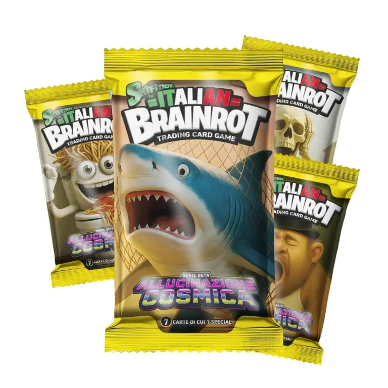 02. Skifidol Italian Brainrot TCG Allucinazione Cosmica Booster Pack