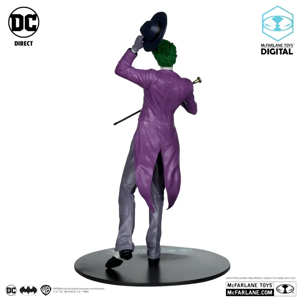 03. McFarlane Digital The Joker By Jason Fabok Figura, 29 Cm