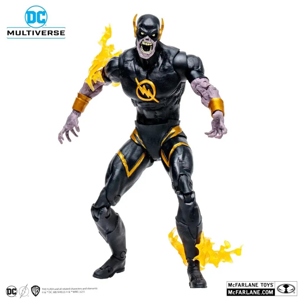 03. McFarlane Gold Label Dark Flash (Speed Metal) Figura, 18cm