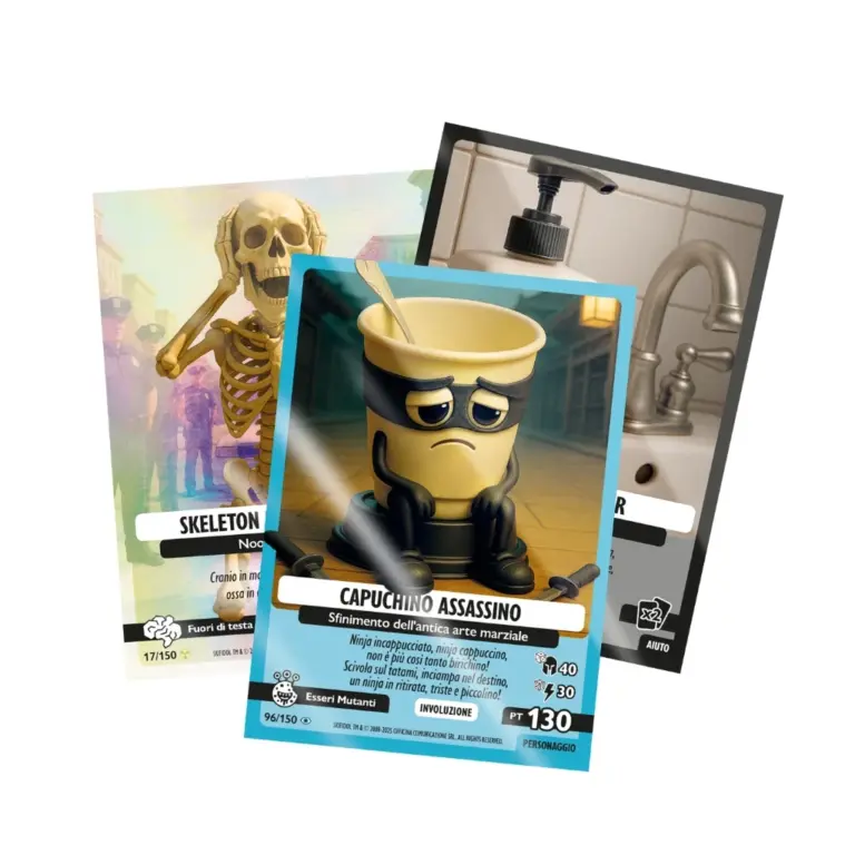 03. Skifidol Italian Brainrot TCG Allucinazione Cosmica Album + Starter Pack