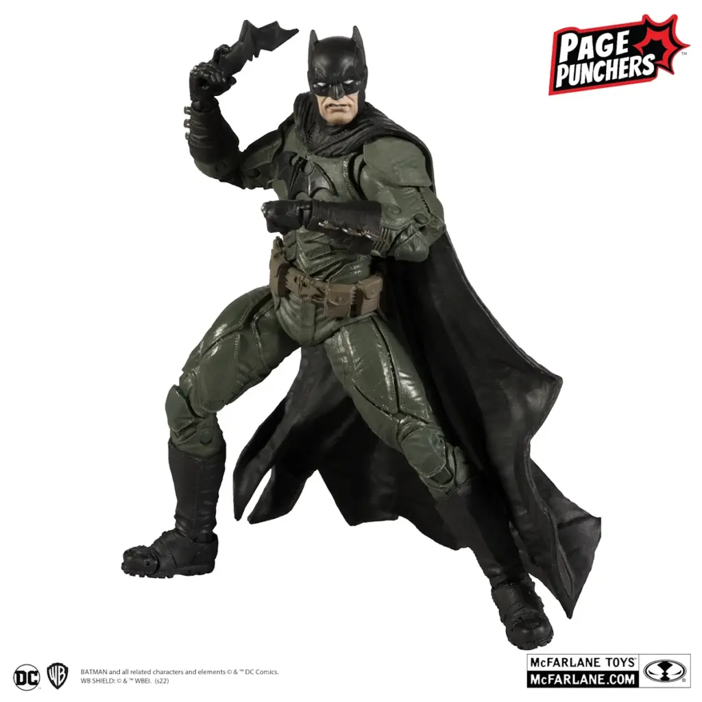 04. DC Comics Black Adam Strip + Batman Figura, 17cm