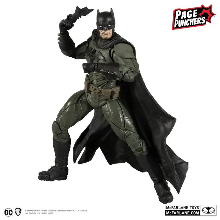 04. DC Comics Black Adam Strip + Batman Figura, 17cm