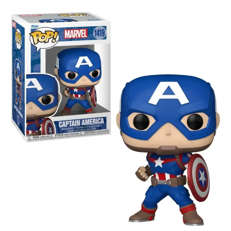 04. Funko Pop! Marvel New Classics Captain America #1419