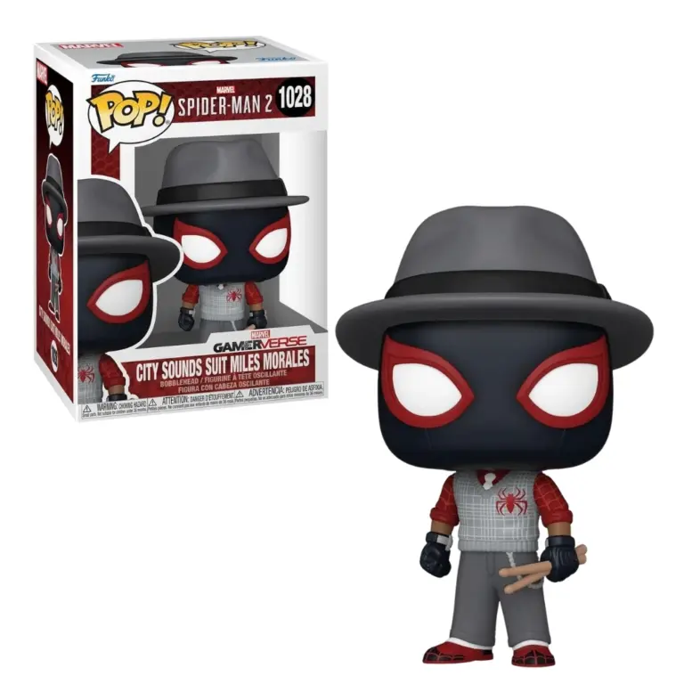 04. Funko Pop! Marvel Spider Man 2 Miles Morales (City Sounds Suit) #1028