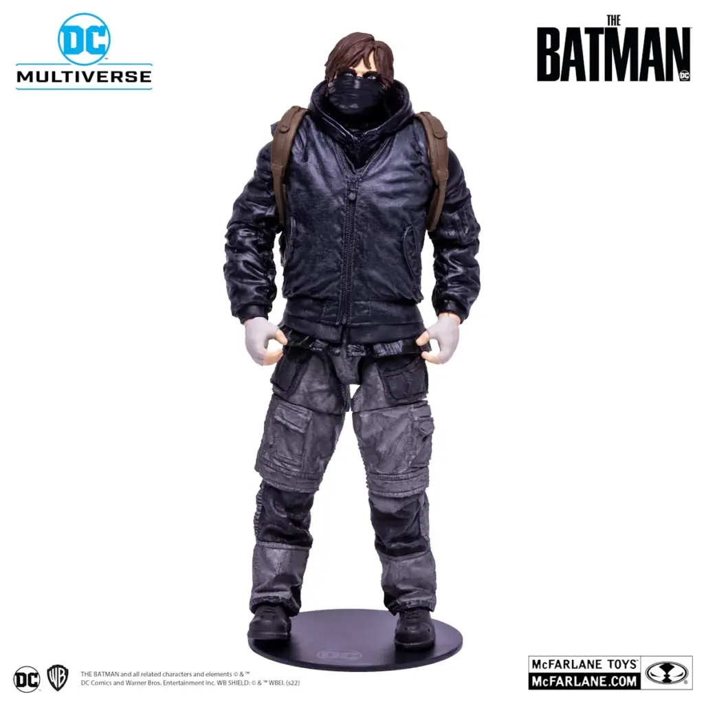 04. McFarlane DC Multiverse Bruce Wayne Drifter Figura, 18cm