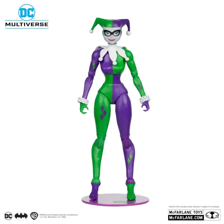 04. McFarlane Gold Label Harley Quinn (Jokerized) Figura, 18cm