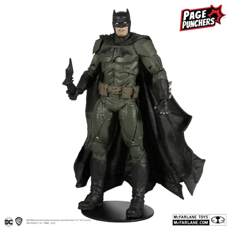 05. DC Comics Black Adam Strip + Batman Figura, 17cm