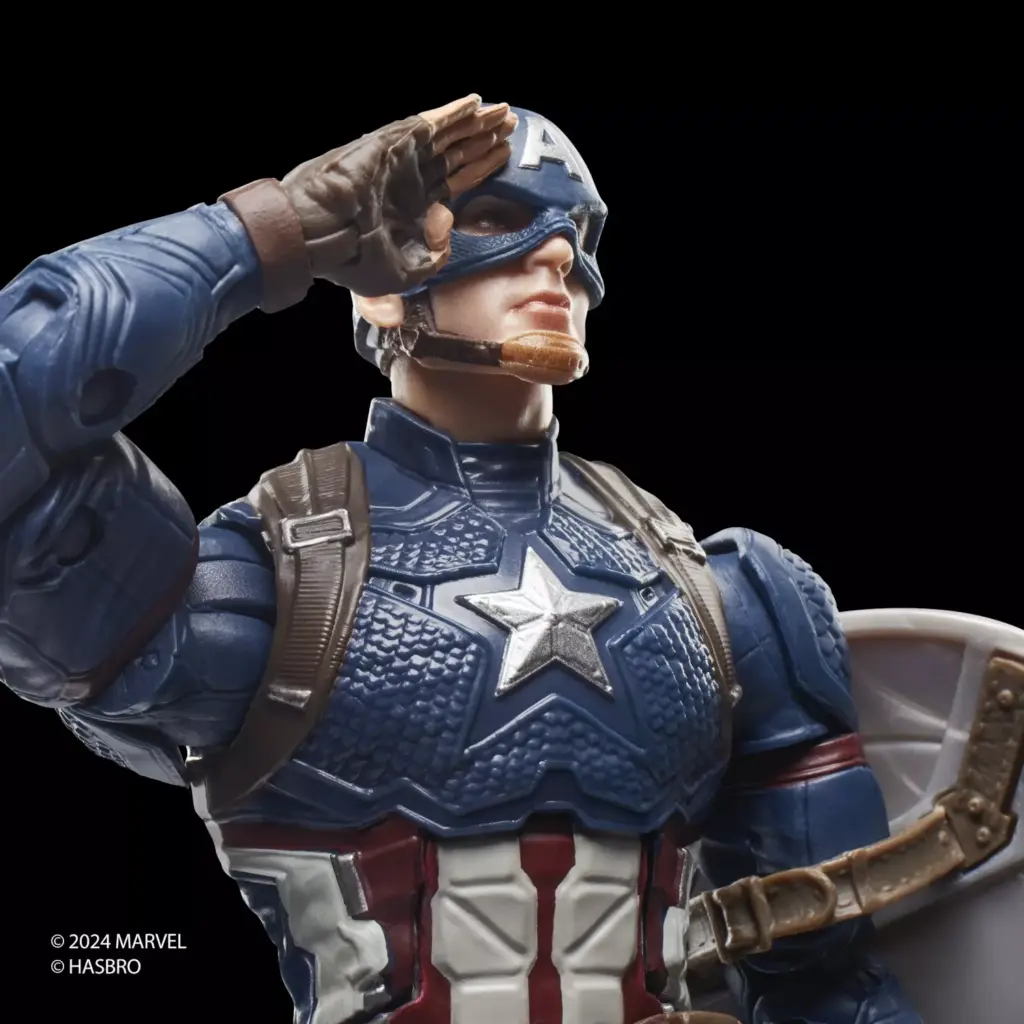 05. Marvel Legends Series Captain America Figura, 15cm