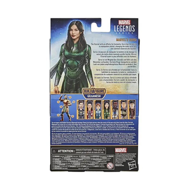 05. Marvel Legends Series Eternals Marvel's Sersi Figura, 15cm