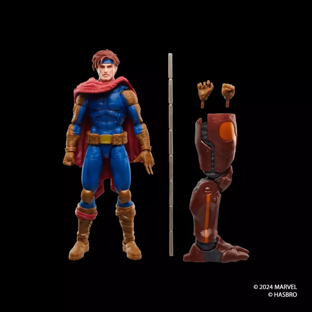 06. Marvel Legends Series X Men Gambit Figura, 15cm