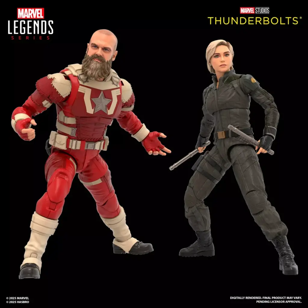 06. Marvel Legends Series Yelena Belova And Red Guardian Figure, 15cm