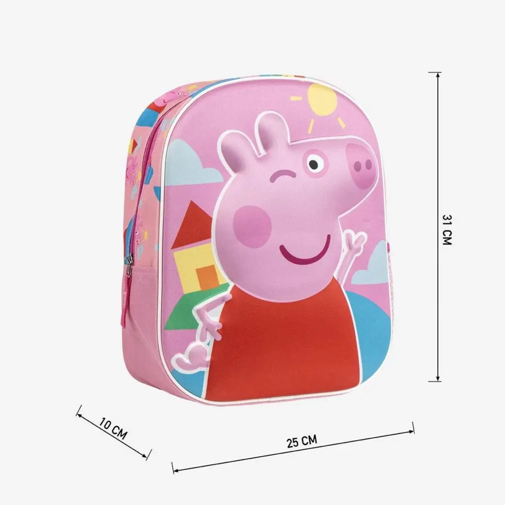 06. Peppa Pig 3D Dječji Ruksak Sunshine