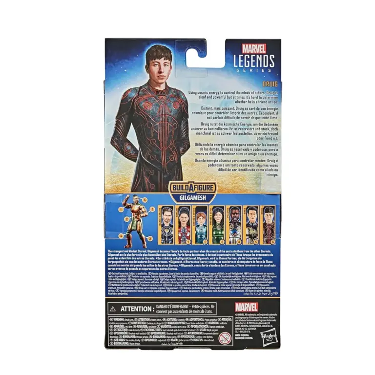 07. Marvel Legends Series Eternals Druig Figura, 15cm
