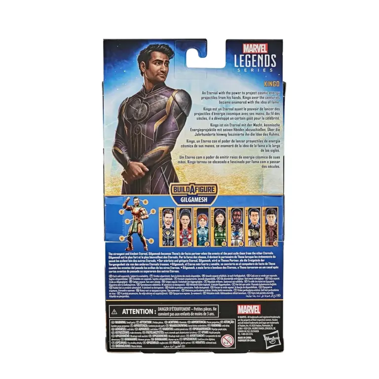 07. Marvel Legends Series Eternals Kingo Figura, 15cm