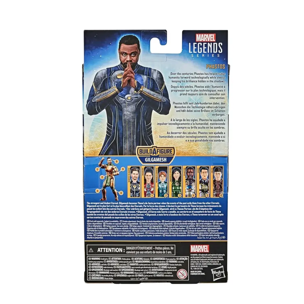 07. Marvel Legends Series Eternals Phastos Figura, 15cm