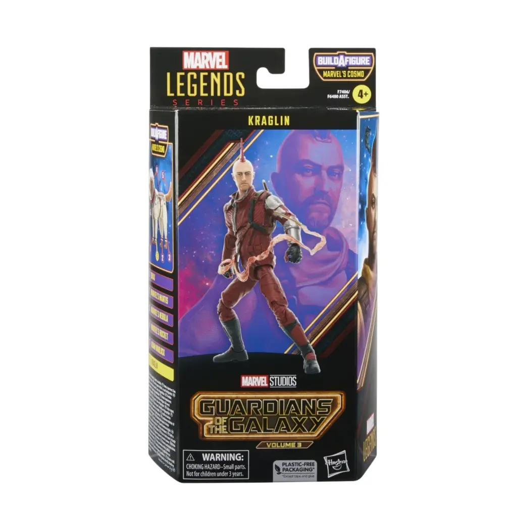 07. Marvel Legends Series Guardians Of The Galaxy Kraglin Figura, 15cm