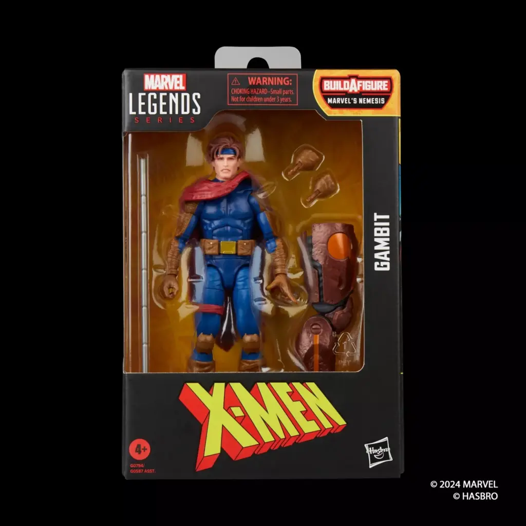 07. Marvel Legends Series X Men Gambit Figura, 15cm