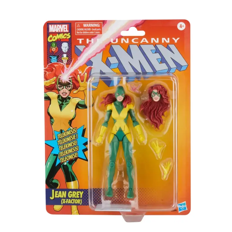 07. Marvel Legends Series X Men Jean Grey (X Factor) Figura, 15cm