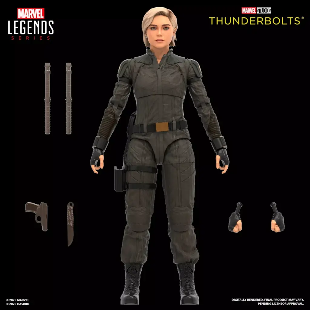 07. Marvel Legends Series Yelena Belova And Red Guardian Figure, 15cm