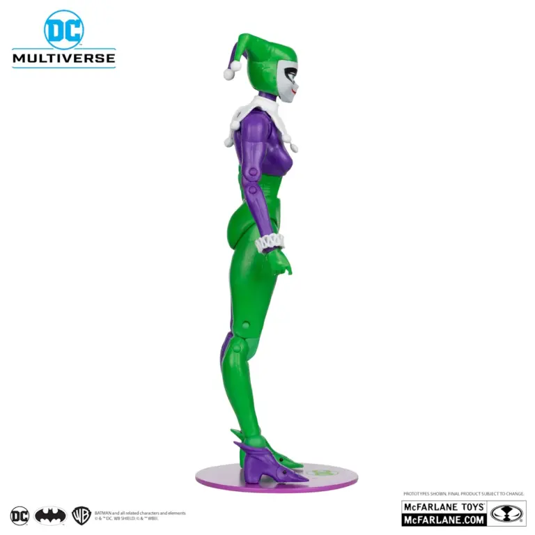 07. McFarlane Gold Label Harley Quinn (Jokerized) Figura, 18cm