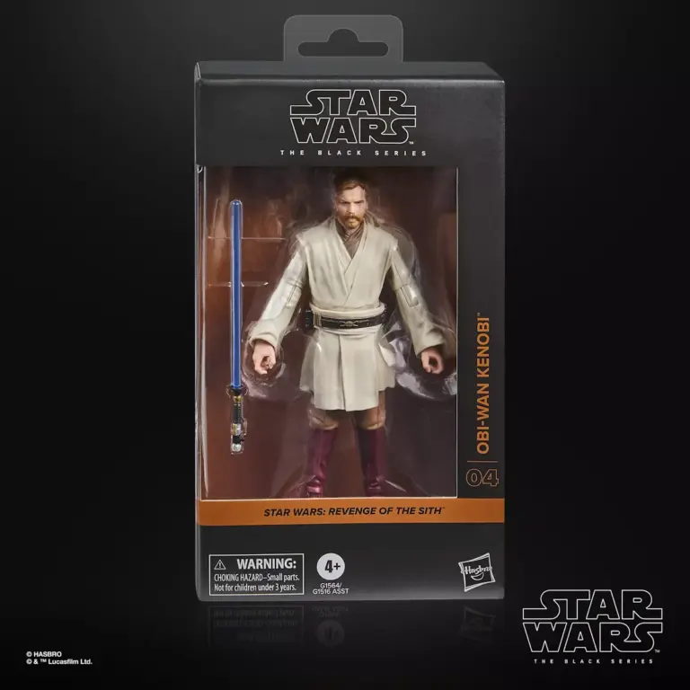 07. Star Wars Revenge Of The Sith Obi Wan Kenobi Figura, 15cm