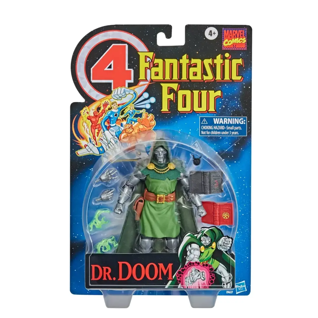09. Marvel Legends Series Fantastic Four Dr. Doom Figura, 15cm