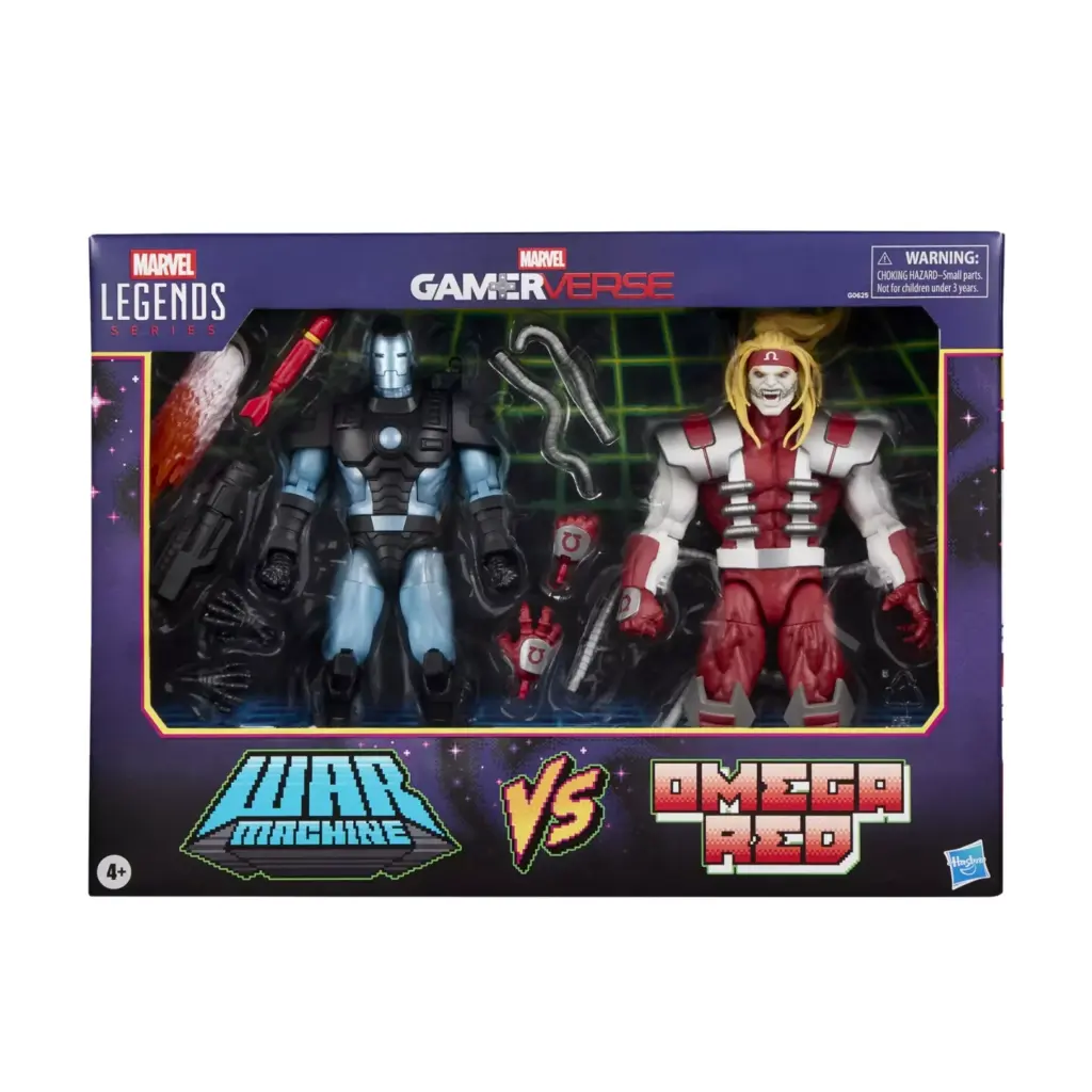09. Marvel Legends Series War Machine Vs. Omega Red Figure, 15cm