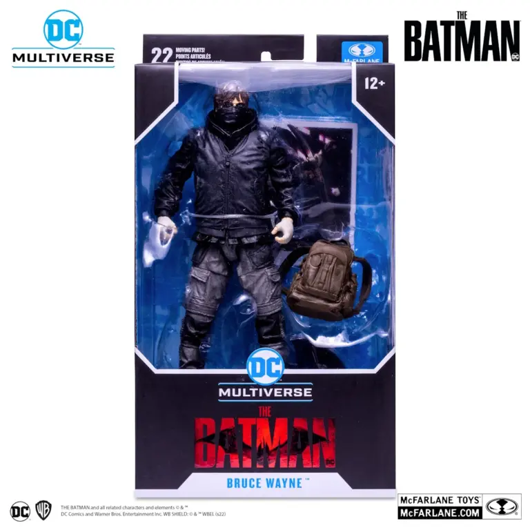 09. McFarlane DC Multiverse Bruce Wayne Drifter Figura, 18cm