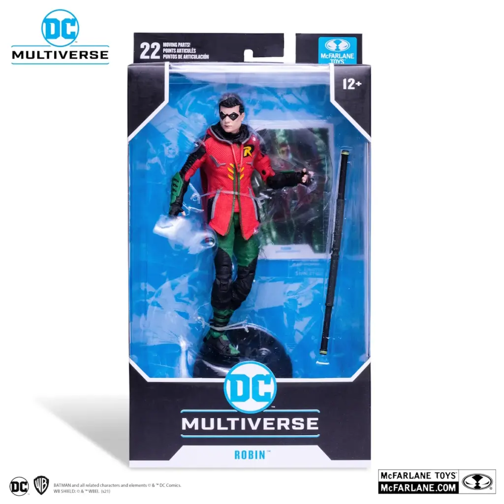 09. McFarlane DC Multiverse Robin (Gotham Knights) Figura, 18cm