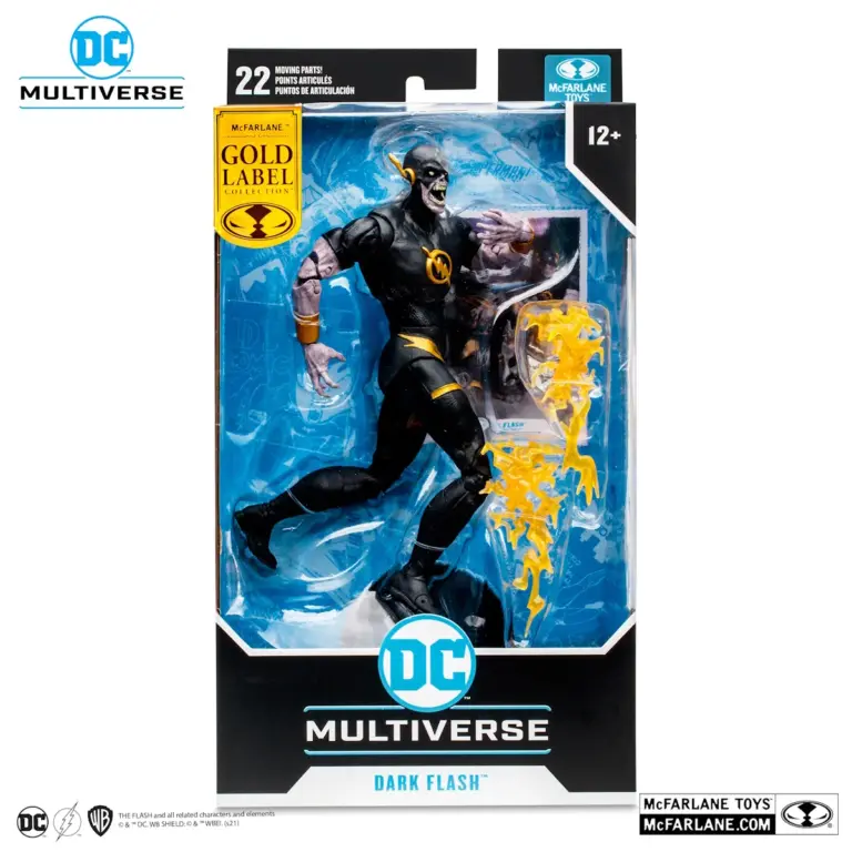 09. McFarlane Gold Label Dark Flash (Speed Metal) Figura, 18cm