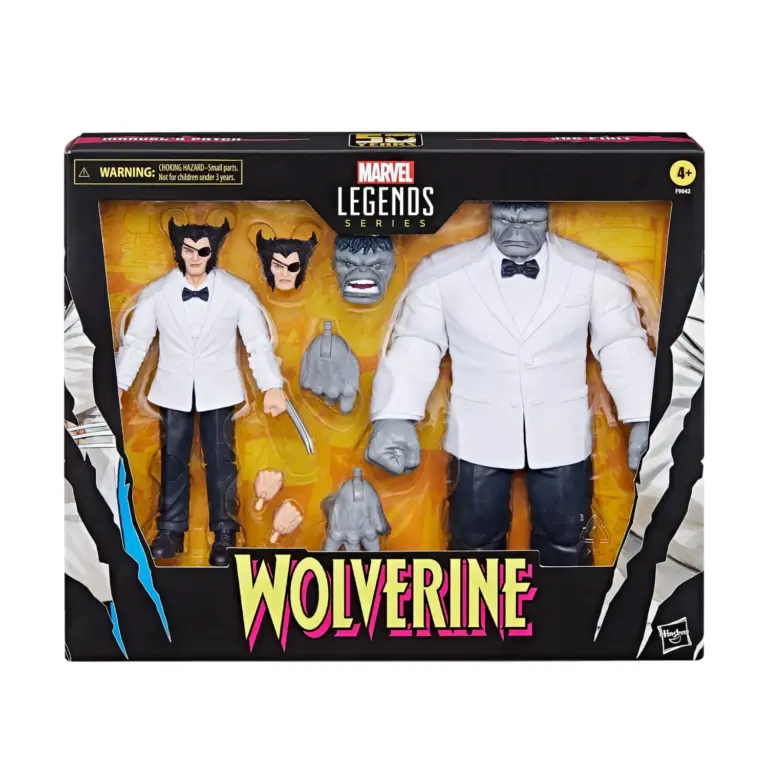 10. Marvel Legends Series Marvel's Patch And Joe Fixit Figure, 15cm