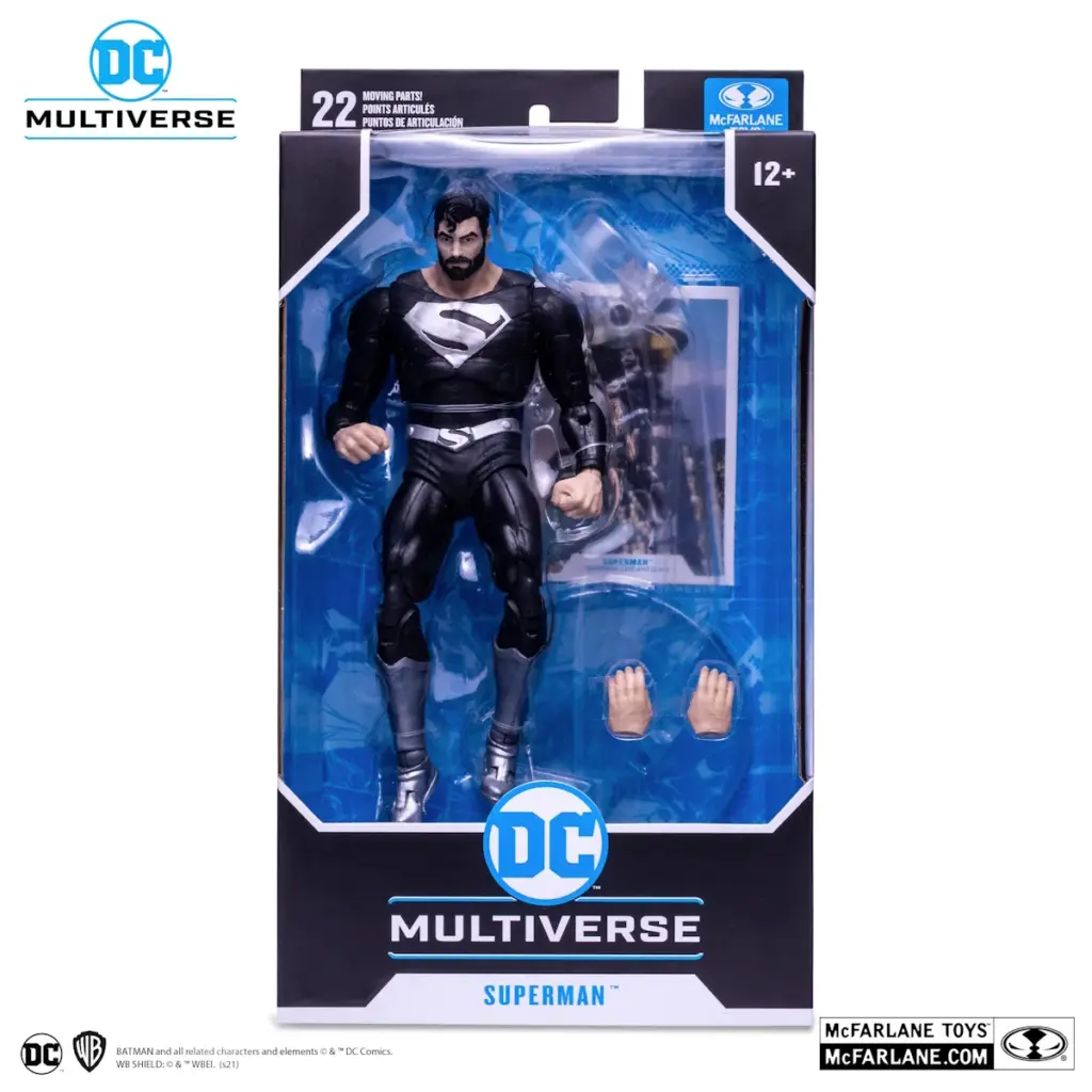10. McFarlane DC Multiverse Solar Superman Figura, 18cm