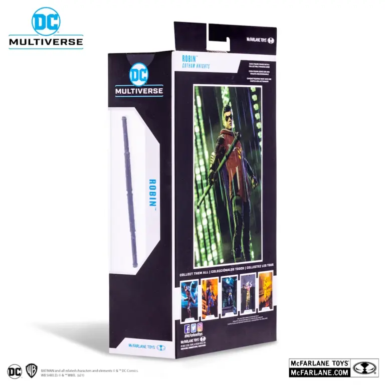 11. McFarlane DC Multiverse Robin (Gotham Knights) Figura, 18cm