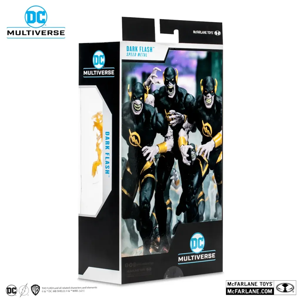 11. McFarlane Gold Label Dark Flash (Speed Metal) Figura, 18cm