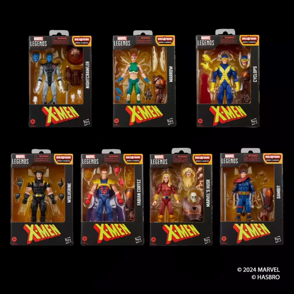 13. Marvel Legends Series X Men Gambit Figura, 15cm