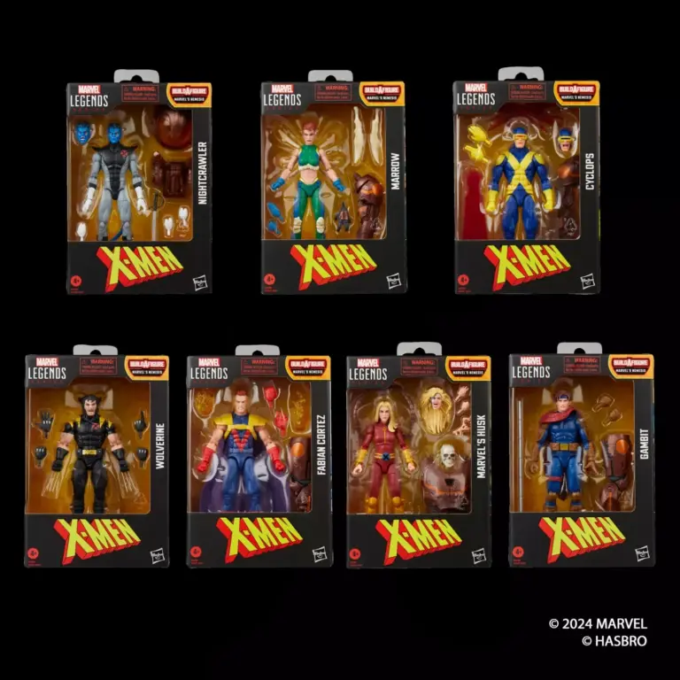 13. Marvel Legends Series X Men Gambit Figura, 15cm