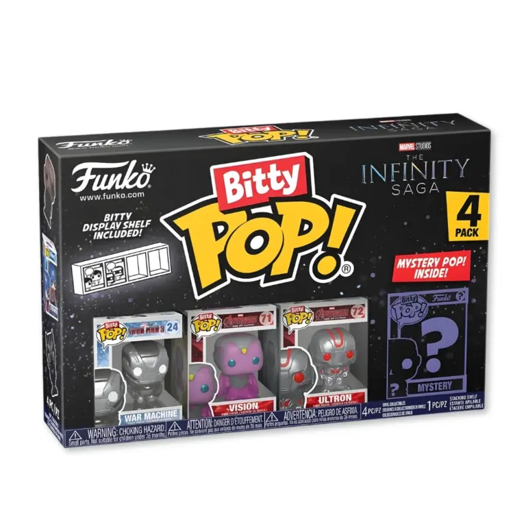 01. Funko Bitty Pop! The Infinity Saga 4 Pack Series 3