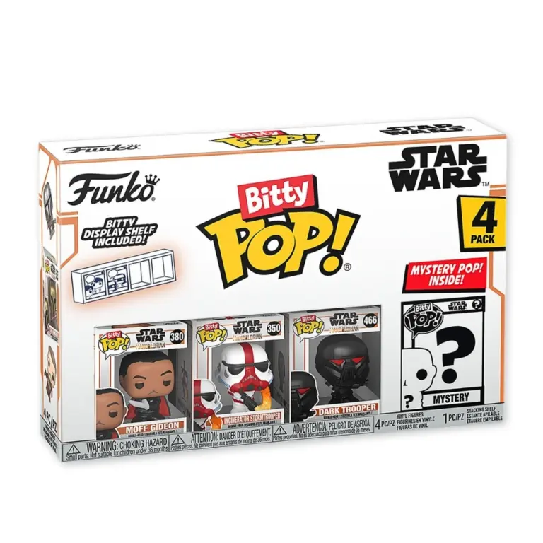 01. Funko Bitty Pop! The Mandalorian 4 Pack Series 4