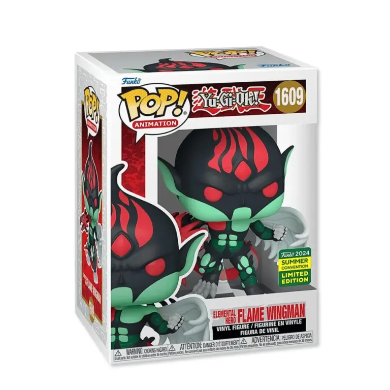 01. Funko Pop! Animation Yu Gi Oh! Elemental Hero Flame Wingman #1609