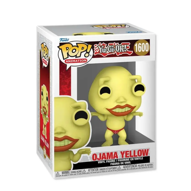 01. Funko Pop! Animation Yu Gi Oh! Ojama Yellow #1600