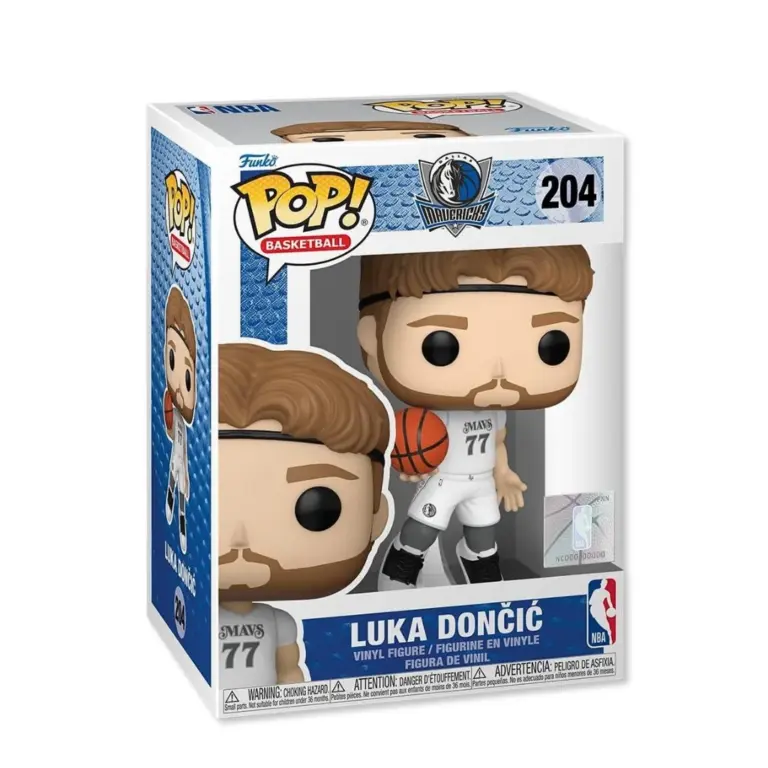 01. Funko Pop! Basketball Dallas Mavericks Luka Dončić #204