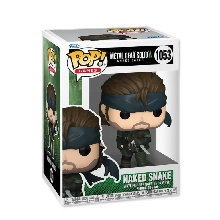 01. Funko Pop! Games Metal Gear Solid Naked Snake #1053