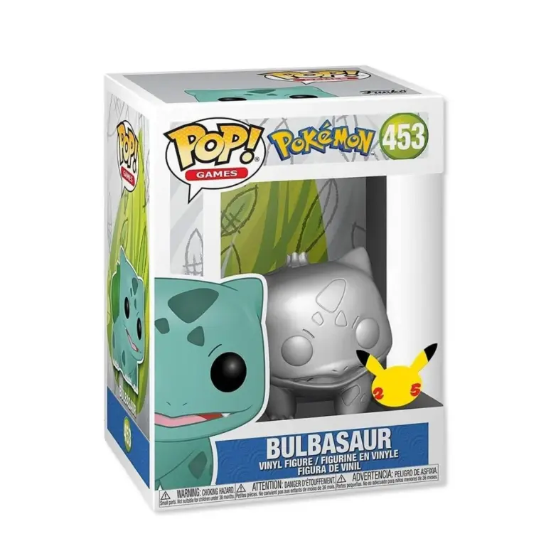 01. Funko Pop! Games Pokémon Bulbasaur (SV MT) #453
