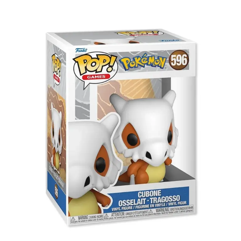 01. Funko Pop! Games Pokémon Cubone #596