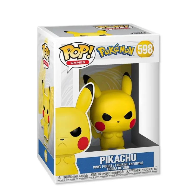 01. Funko Pop! Games Pokémon Grumpy Pikachu #598