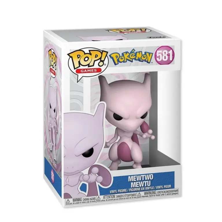 01. Funko Pop! Games Pokémon Mewtwo #581
