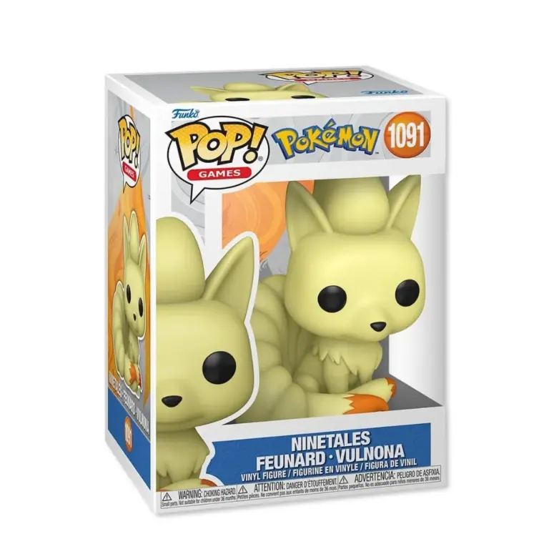 01. Funko Pop! Games Pokémon Ninetales #1091